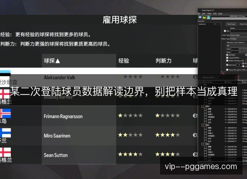 某二次登陆球员数据解读边界,别把样本当成真理 某二次登陆球员数据解读边界,别把样本当成真理